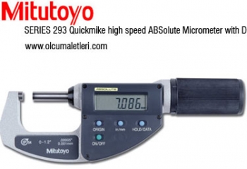 Mitutoyo Dijital Mikrometre Quick Mike 293 Seri